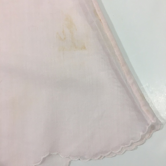 Antique Pink Baby Slip Embroidered 3 6 Months - Picture 6 of 6